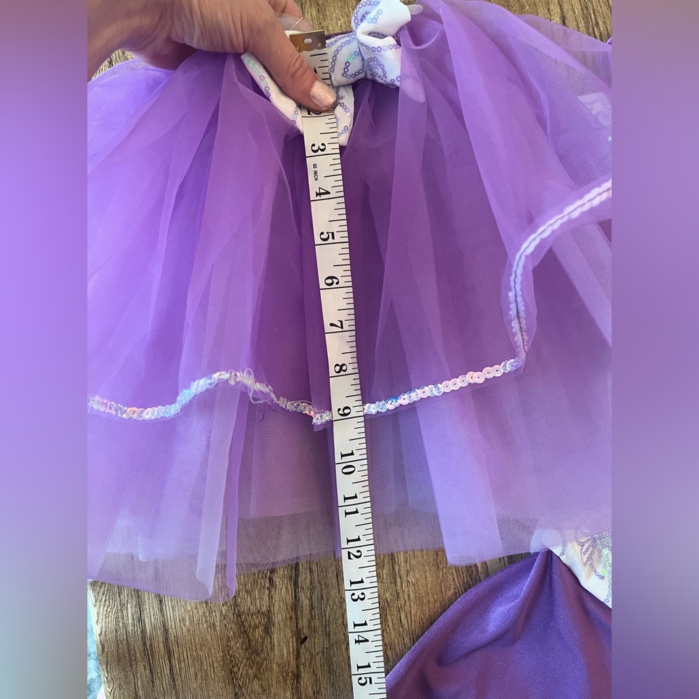 Girls 4T Dance Leotard Tutu Set Purple
Sparkle Gymnastics Outfit - Picture 6 of 8